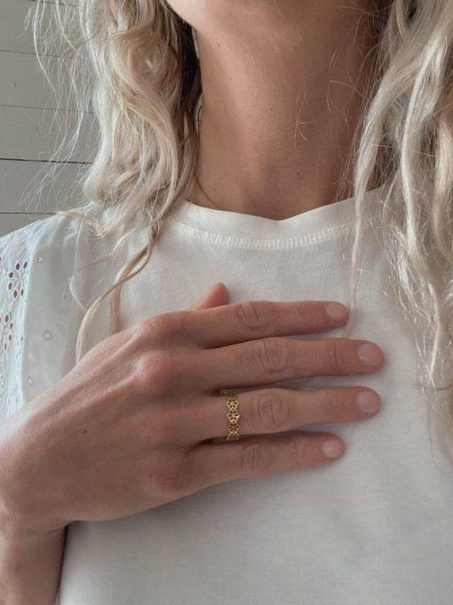 gold ring - Damen Ring