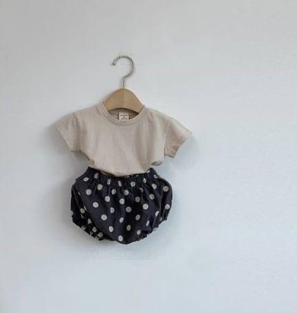 Bloomer with dots - Grey