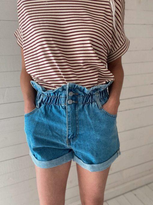 paperbag shorts - shorts paperbag - short jeans women