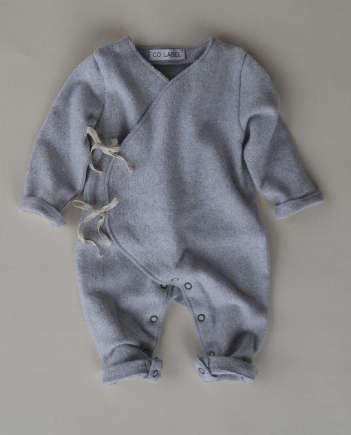 grey baby suit
