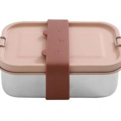 Edelstahl-Lunchbox rosa