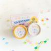 Twee potjes glitterbalsem