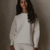 white sweater women