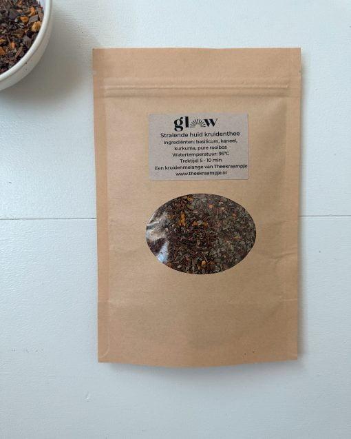 bag with organic herbal tea