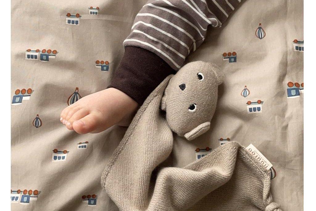 Baby cuddle cloth bear