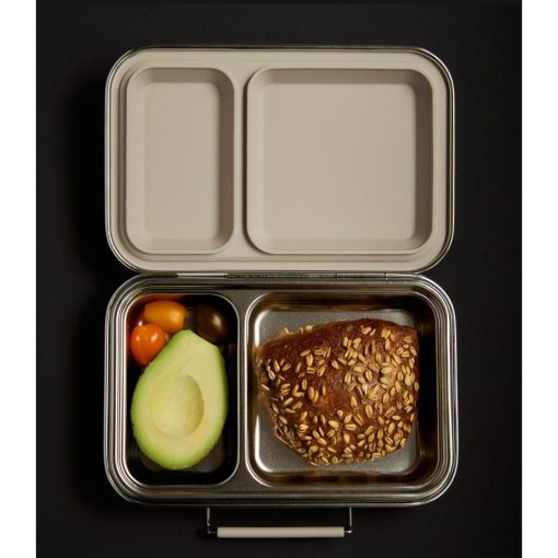 Stainless steel lunchbox 2 compartments