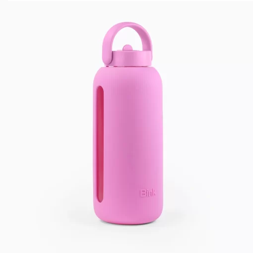 Glass drinking bottle | Big Bottle | 1000ml | Bubble Gum