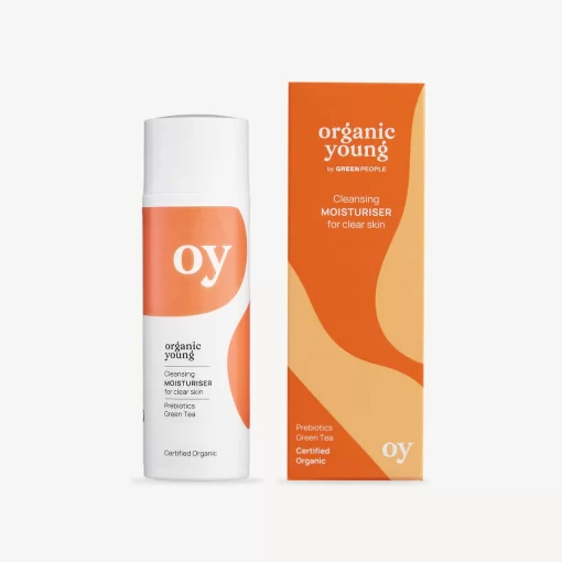 Green People Oy! Cleansing Moisturizer – natural day cream for teenagers against pimples