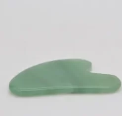Gua Sha board van aventurijn – natuurlijke gezichtsmassage tool voor een kalme en stralende huid
