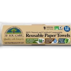 Milieuvriendelijke wasbare keukenpapier doekjes van If You Care